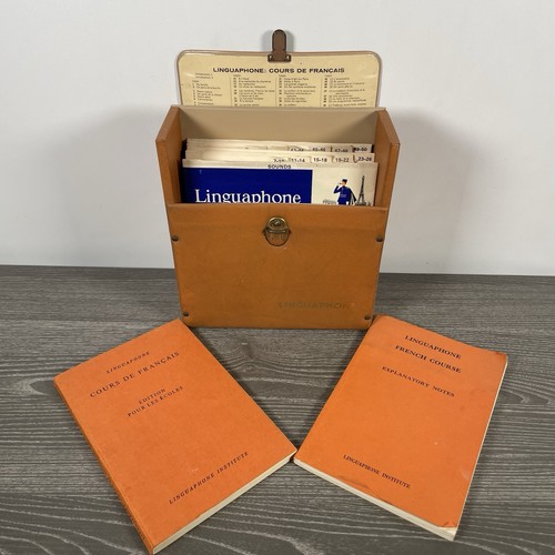 Linguaphone french course - linguaphone,