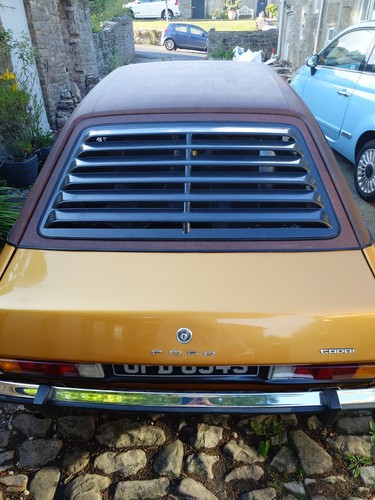 Capri mk2 and - mk2, rear