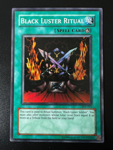 Black luster ritual sye - black,