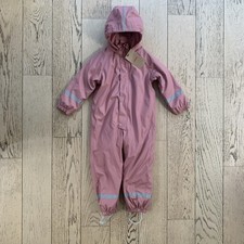 Reima Kids Rapakko Fully Insulated Waterproof Overalls/all-in-one , Pink, 4yrs