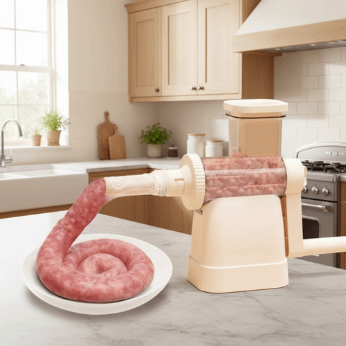 Sausage maker meat filler - sausage,