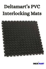 Interlocking Garage Flooring Tiles Heavy Duty 5mm thick workshop floor pvc gym