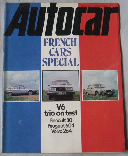 Autocar magazine june 1976 - autocar, 5