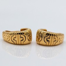 Bvlgari Bulgari Hoop Earrings