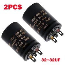 2Pc 32+32uf 500V Audio