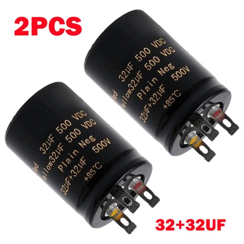 2pc 32uf 500v audio - 2pc,