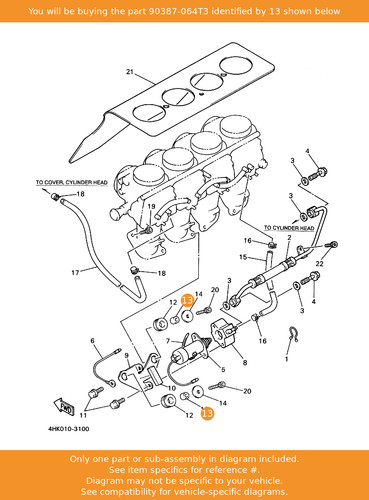 Yamaha collar 90387 064t3 - yamaha, collar,