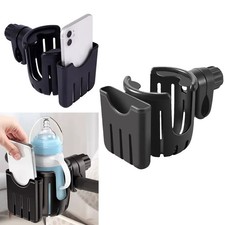 Stroller Cup Holder Pram Bottle Drink Water Coffee Bike Universal 360° rotation