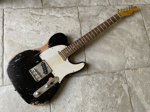 Telecaster black nitro heavy - telecaster,