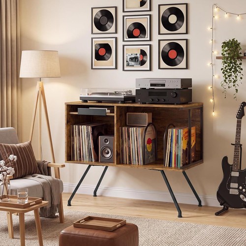 Record player stand cabinet - player,