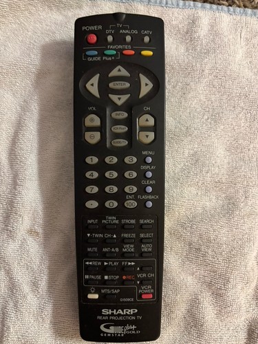 Sharp genuine remote control - sharp,