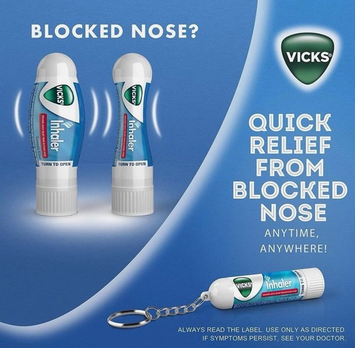 Vicks inhaler for - x, nasal