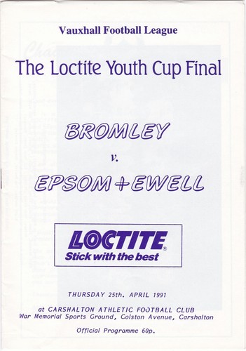 1990 bromley epsom - bromley, v