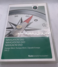 SKODA V6.1 SAT NAV DISC USED