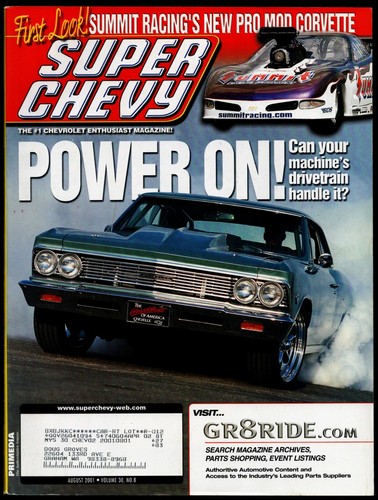 August 2001 super chevy - august,