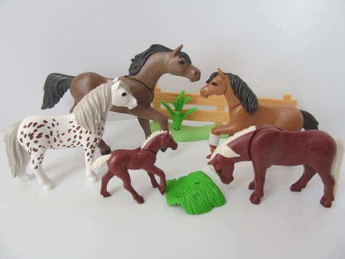 Playmobil farm stables - playmobil, farm/stables/western