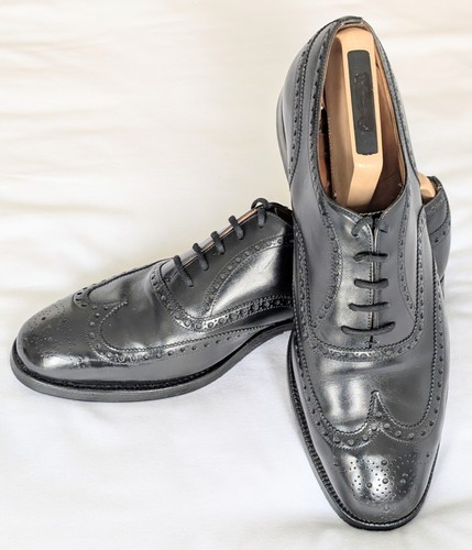 Churchs black full brogue - full,