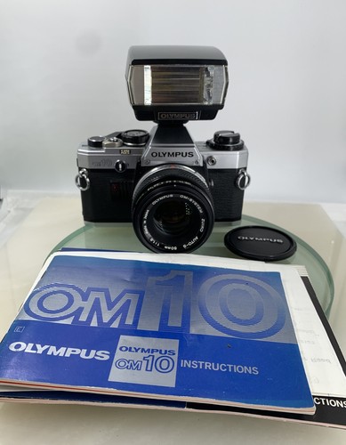 Olympus om10 35mm film slr - olympus,
