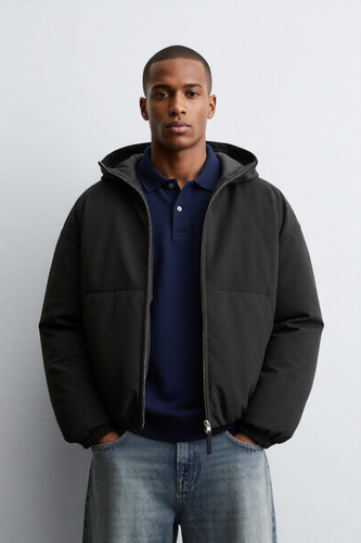Zara technical quilted - technical, jacket