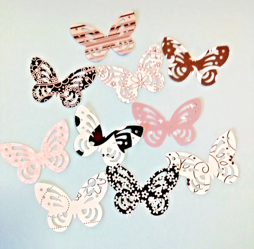 3 cm butterfly - x,