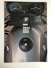 BMW R80 G/S, ST, RT Brochure