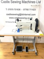 Durkopp Adler 204-370 Heavy Duty Walking Flat Bed Industrial Sewing Machine