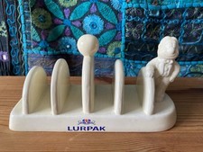 Lurpak ceramic toast rack (one v small chip - see last photo)