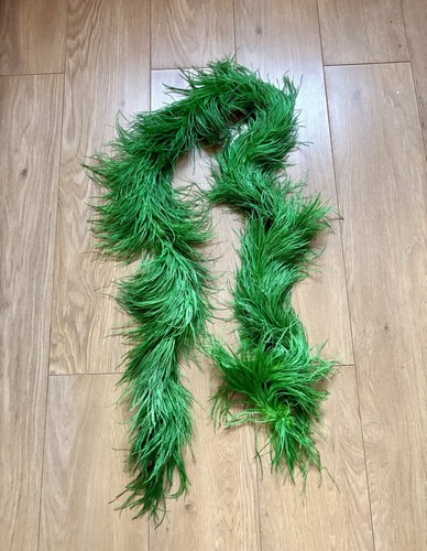 Green thick ostrich feather - ostrich,