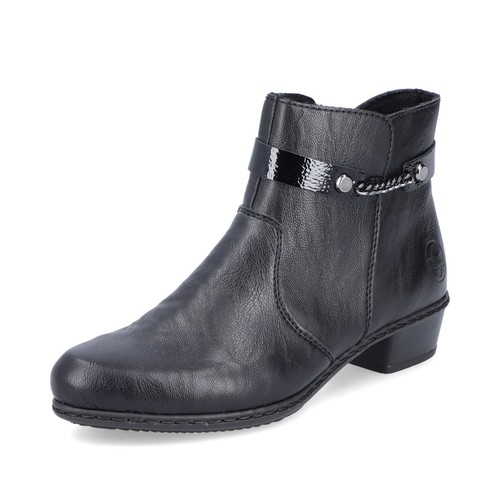 Rieker y0783 ladies black - rieker,