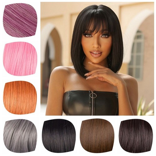 Synthetic wig with - synthetic, short