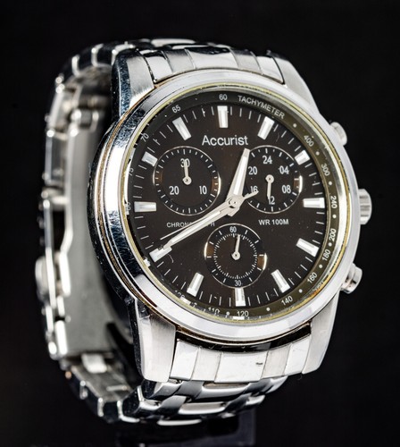 Accurist chronograph brown - chronograph,