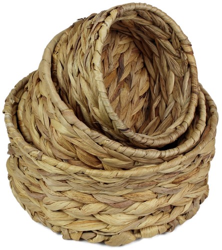 Small water hyacinth round - small,