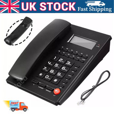 Loud Corded Telephone Desk Landline Phone Desktop House Phone for Seniors Caller