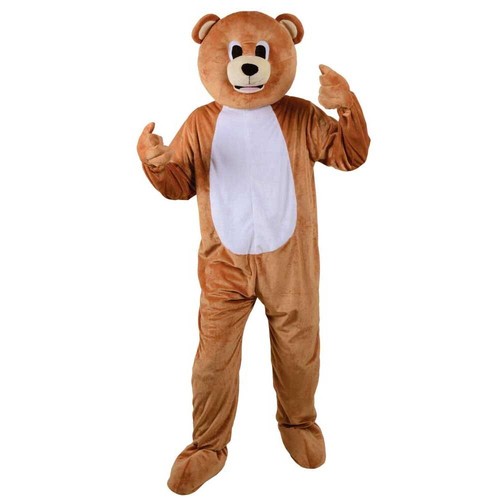 Teddy bear mascot fancy dress - teddy,