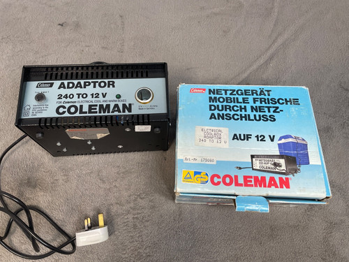 Coleman electrical coolbox - coleman,
