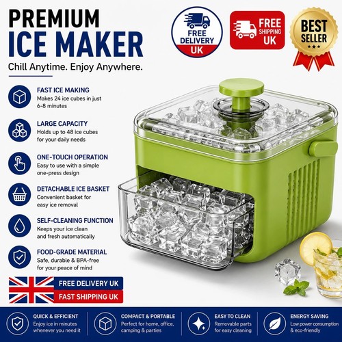 Portable ice maker machine - portable,