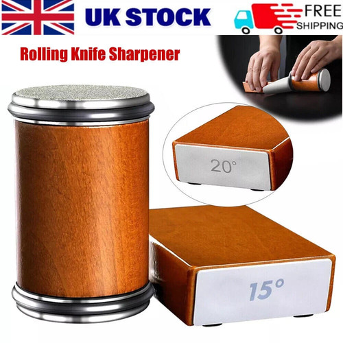 Rolling knife sharpener and - rolling,