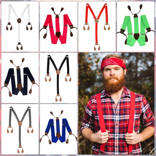 Braces suspenders adjustable - braces,