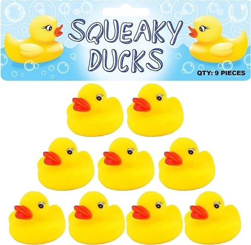Mini squeaky rubber ducks - mini,