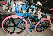 BIG FLYER BMX DECALS Bike Stickers Cycling Frame Sizes Colour Se Landing Gear