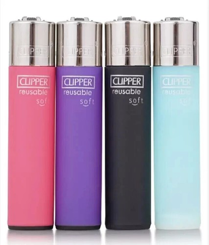 Clipper soft touch lighters - touch,