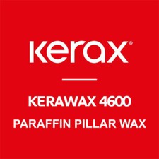 KERAX KeraWax Paraffin Pillar Wax 4600 Wax Candle Making Melts FREE UK DELIVERY