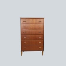 Danish Style Teak Tallboy