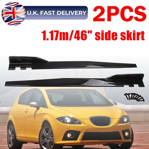 117cm glossy black - glossy, side