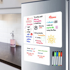 Magnetic Whiteboard Fridge