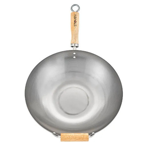 Stoven wok 34cm carbon - -,