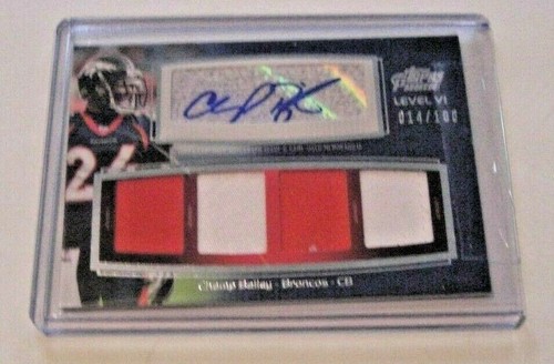 Champ bailey 2011 topps prime - champ,
