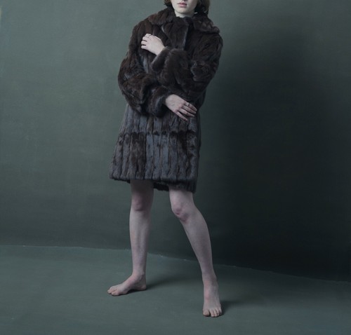 Vintage real fur coat - vintage,