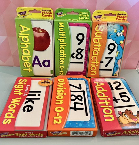 Trend pocket flash cards - 0-12,