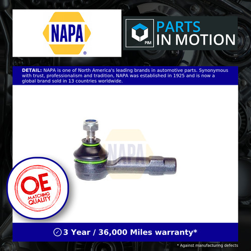 Tie track rod end fits - end,